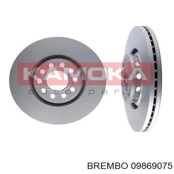 Диск переднього гальма Brembo 09869075 ціна, від 52.98 USD