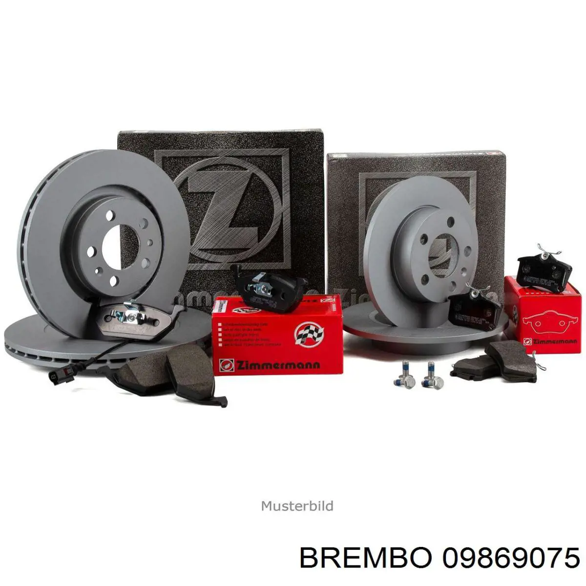 Гальмівні диски передні 09869075 Brembo