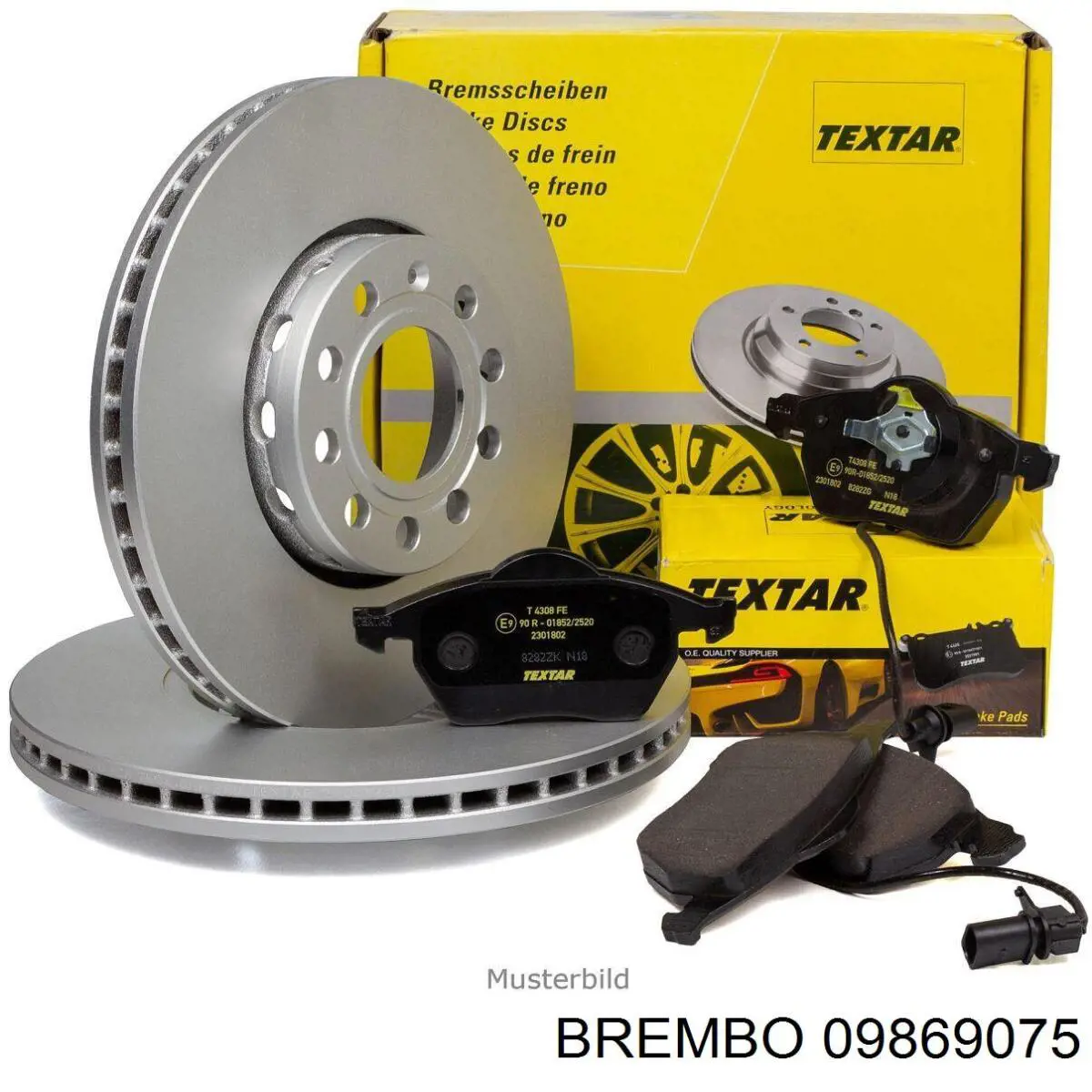 Гальмівні диски передні 09869075 Brembo