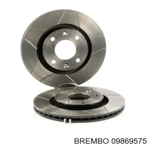 Диск переднього гальма Brembo 09869575 ціна, від 58.33 USD