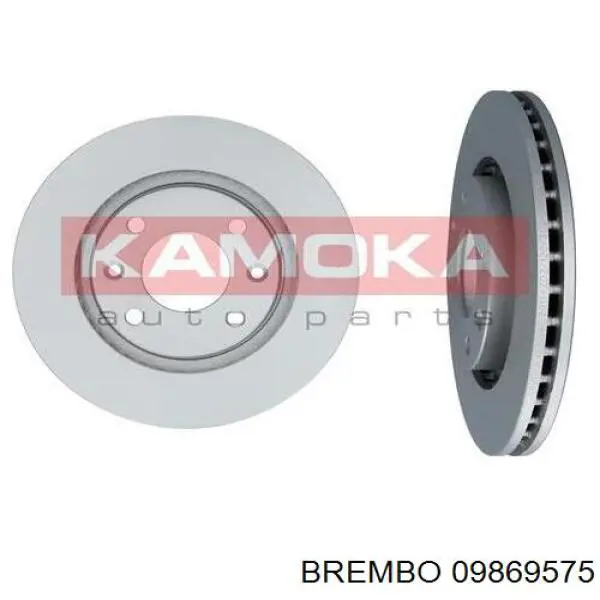 Купити 09869575 Brembo Ротор гальмівний