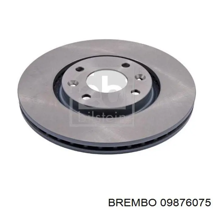 Диск переднього гальма Brembo 09876075 ціна, від 36.98 USD