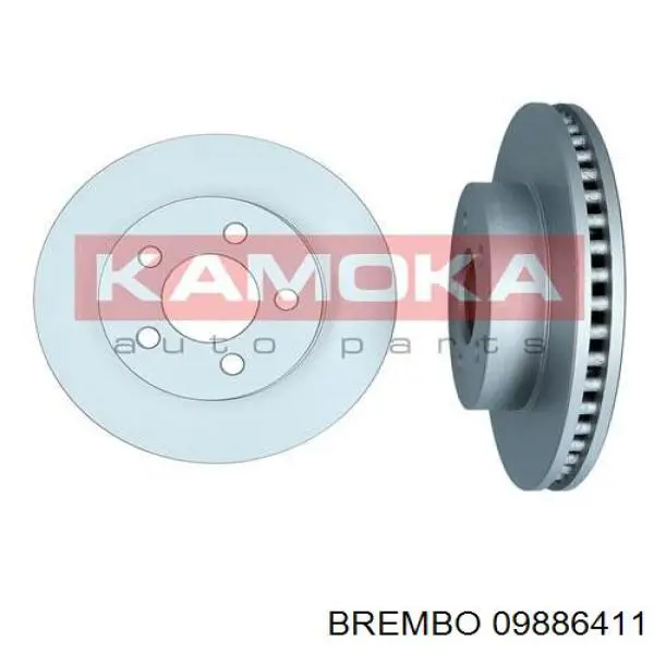 Гальмівні диски передні 09886411 Brembo