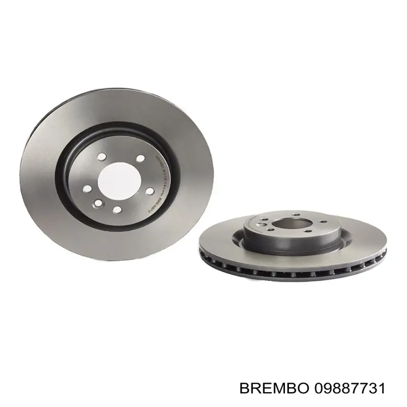 Гальмівні диски передні 09887731 Brembo