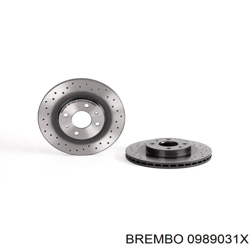 Гальмівні диски передні 0989031X Brembo
