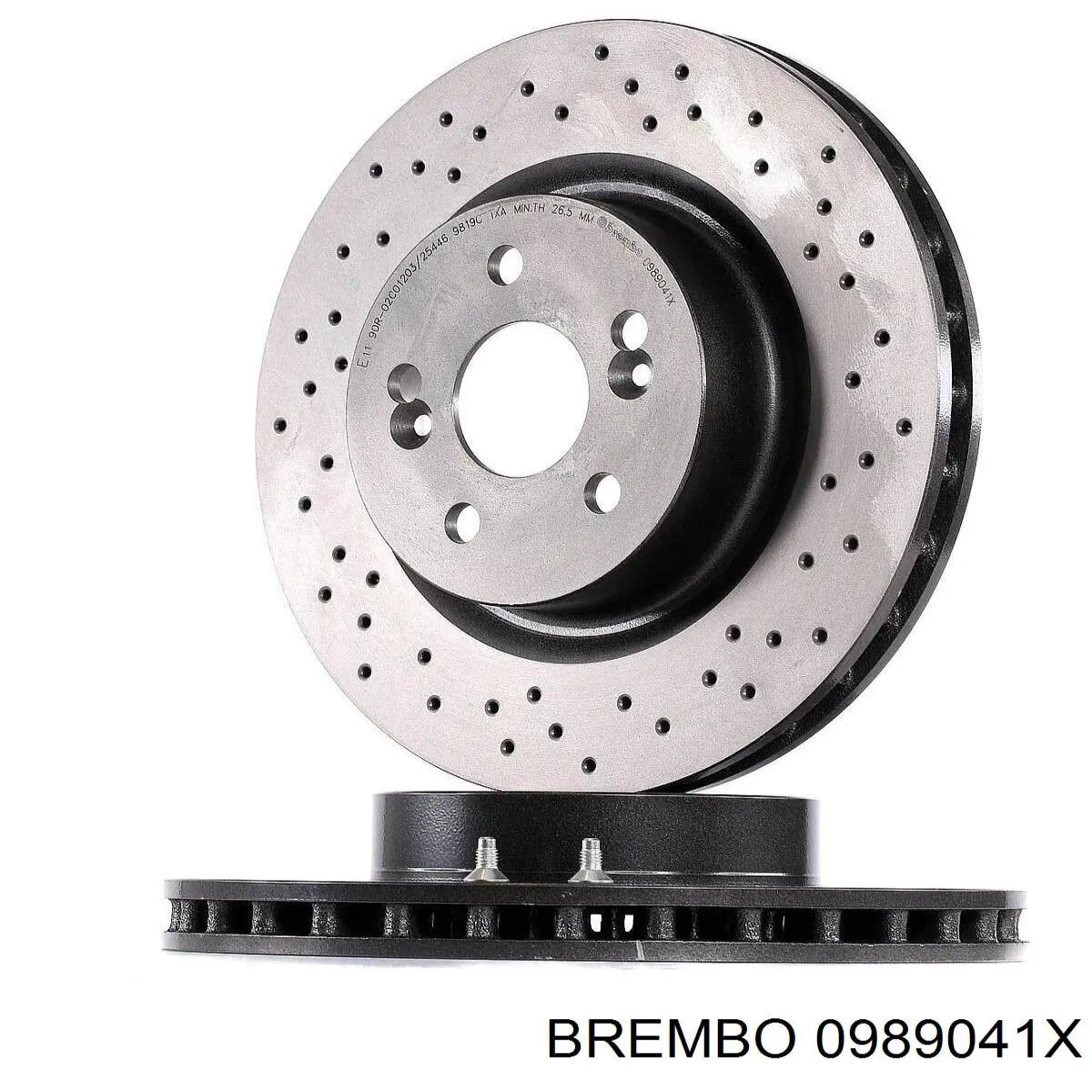 Купити 0989041X Brembo Ротор гальмівний