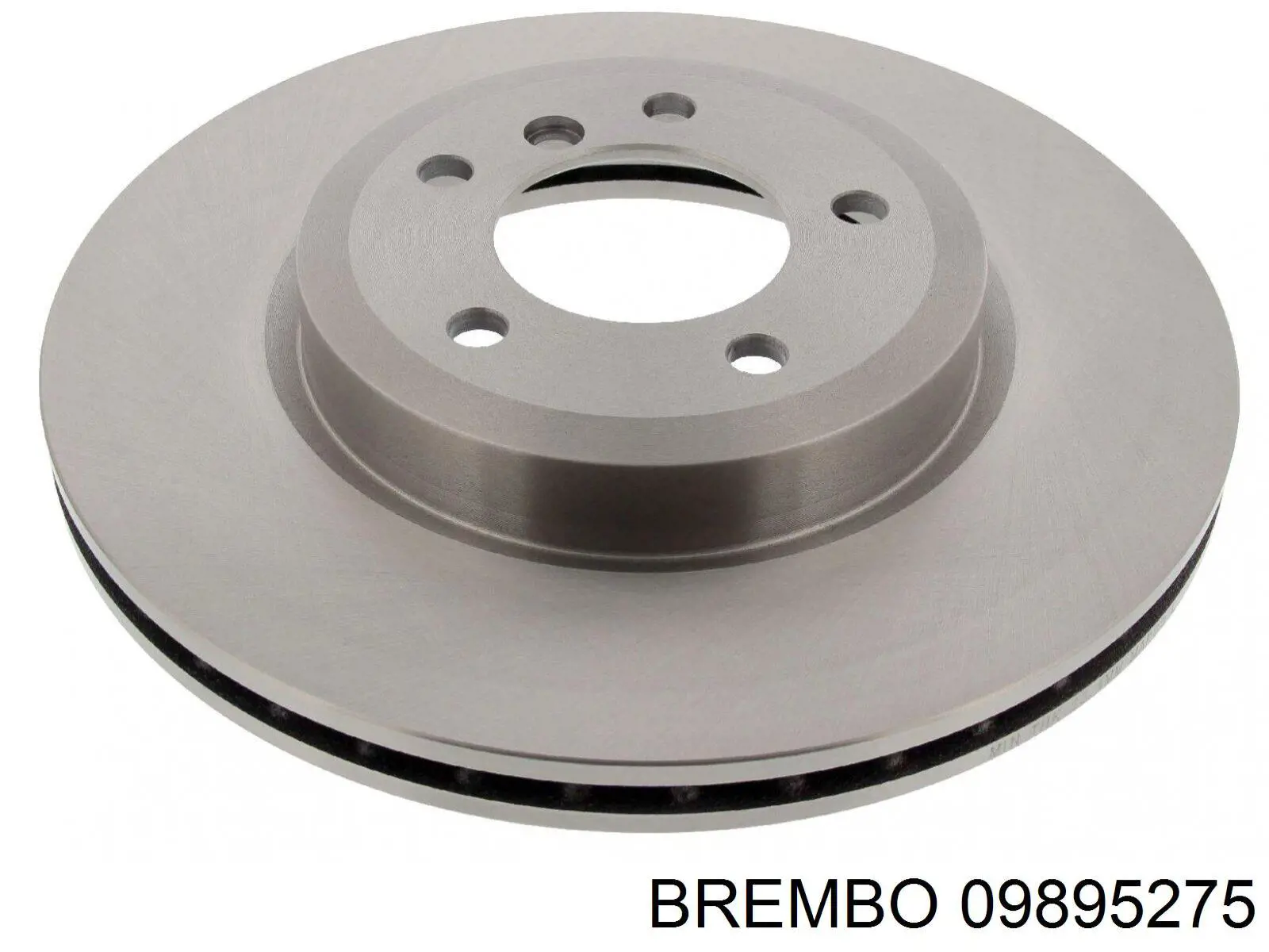 09895275 Brembo диск гальмівний передній