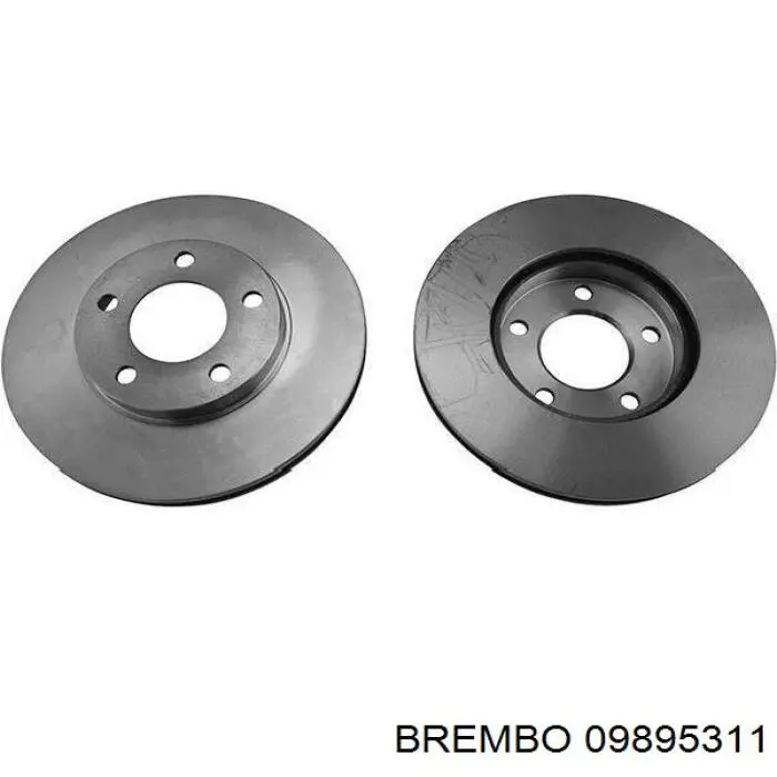 Гальмівні диски передні 09895311 Brembo