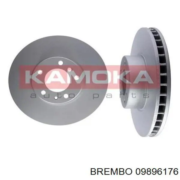 09896176 Brembo Гальмо дискове переднє
