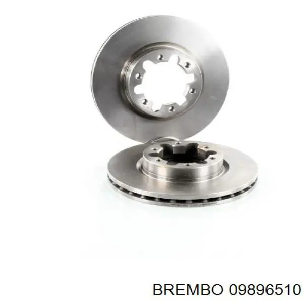 Диск гальмівний передній Brembo 09896510