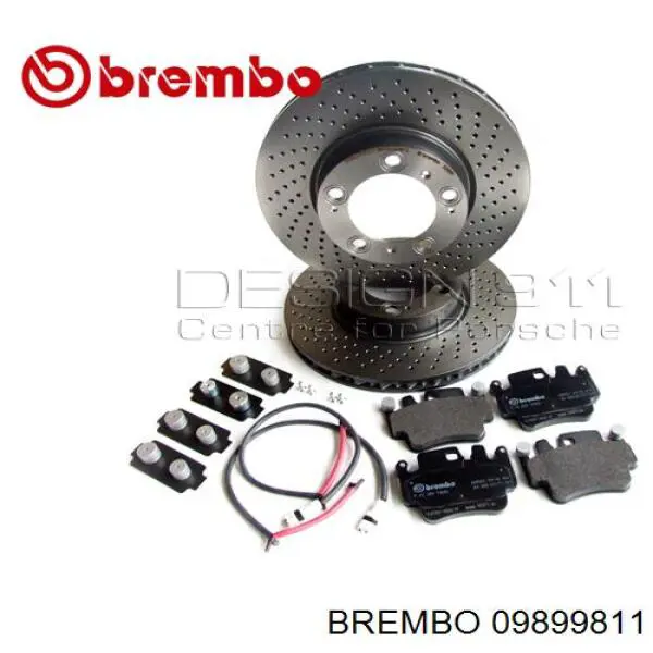 Гальмівні диски 09899811 Brembo