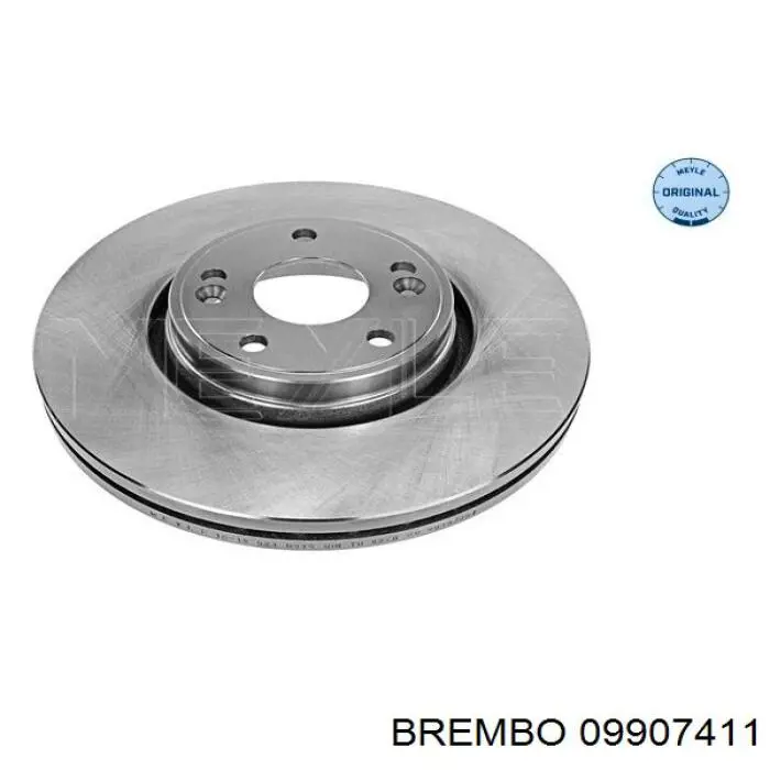 Диск гальмівний передній Brembo 09907411