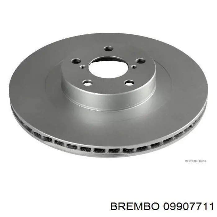 Купити 09907711 Brembo Ротор гальмівний