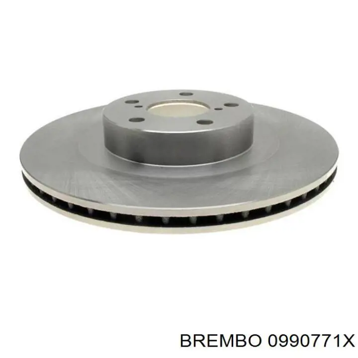 0990771X Brembo диск гальмівний передній