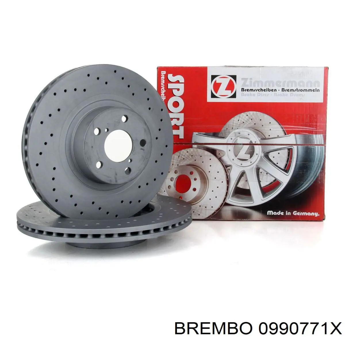 Купити 0990771X Brembo Ротор гальмівний