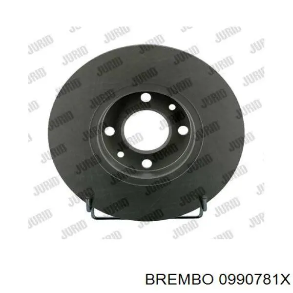 Гальмівні диски передні 0990781X Brembo