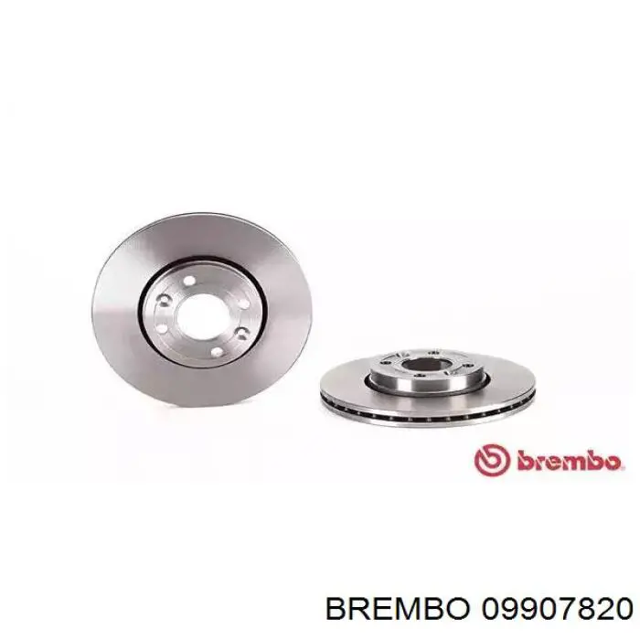 09907820 Brembo диск гальмівний передній