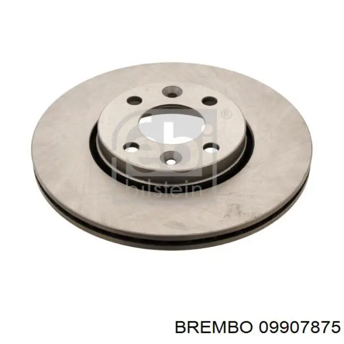 09907875 Brembo Гальмо дискове переднє
