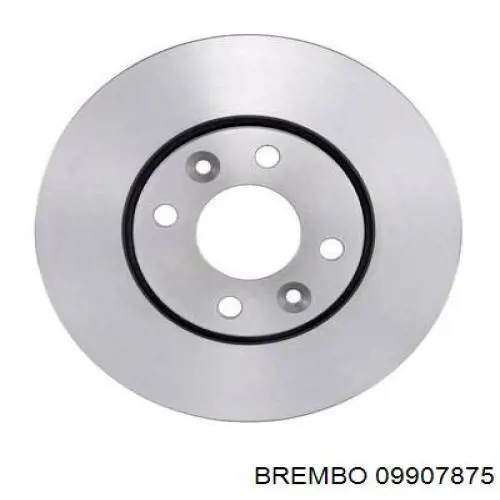 Диск переднього гальма Brembo 09907875 ціна, від 38.01 USD