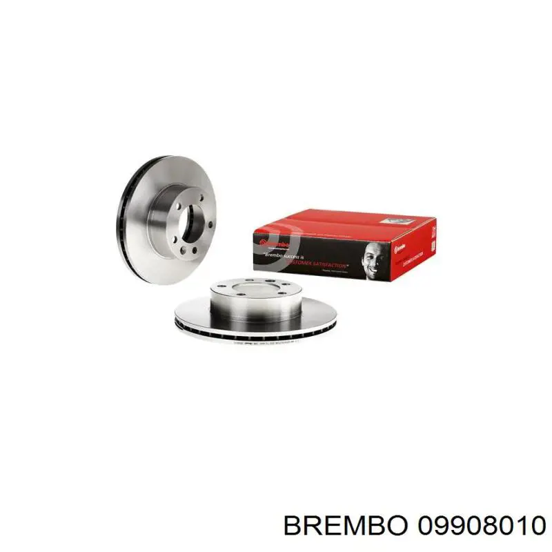 09908010 Brembo диск гальмівний передній