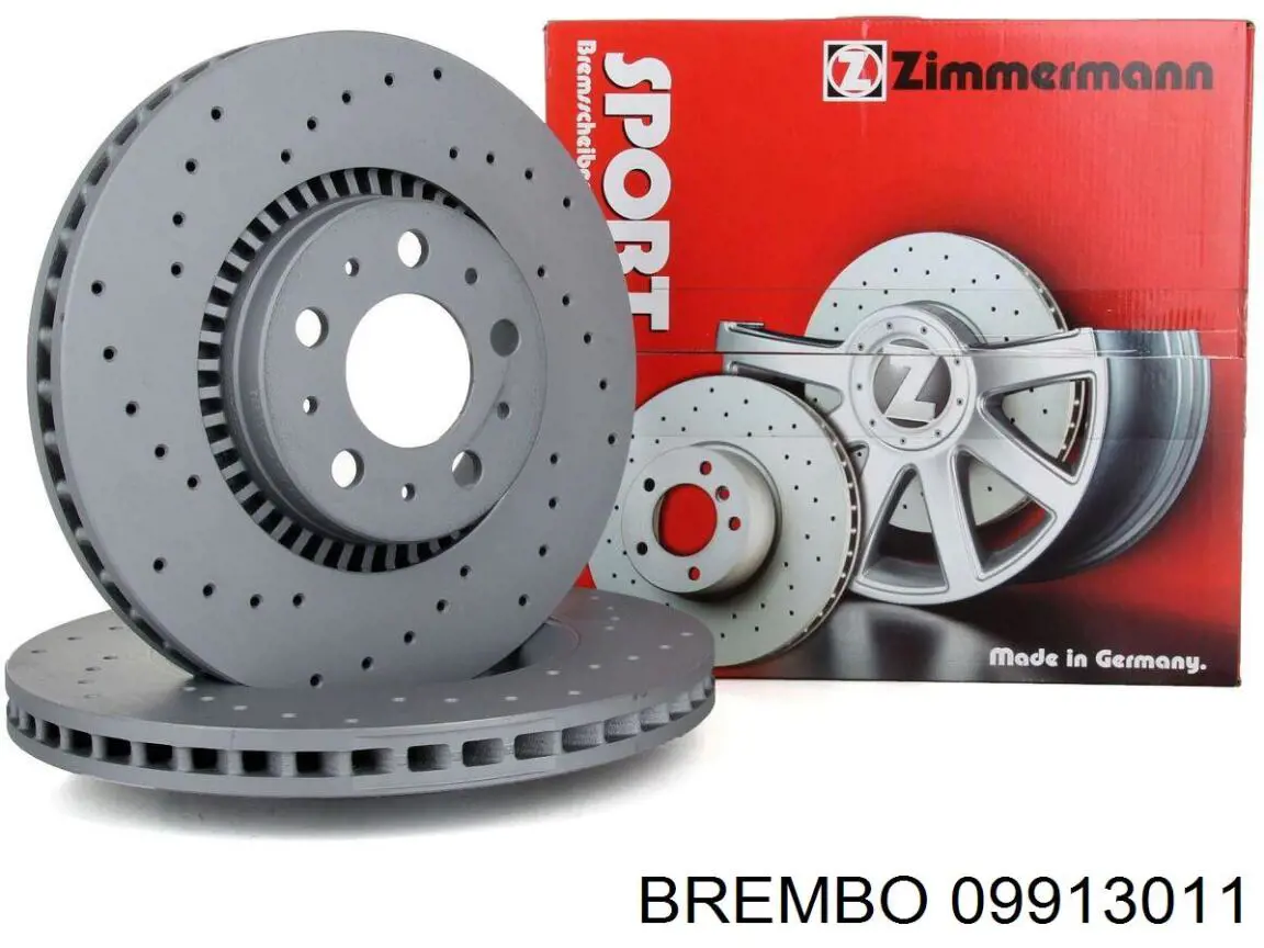 Гальмівні диски передні 09913011 Brembo