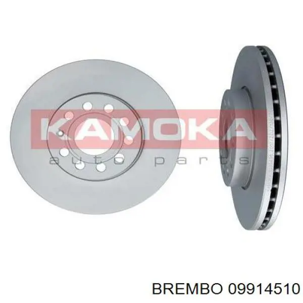 09914510 Brembo диск гальмівний передній