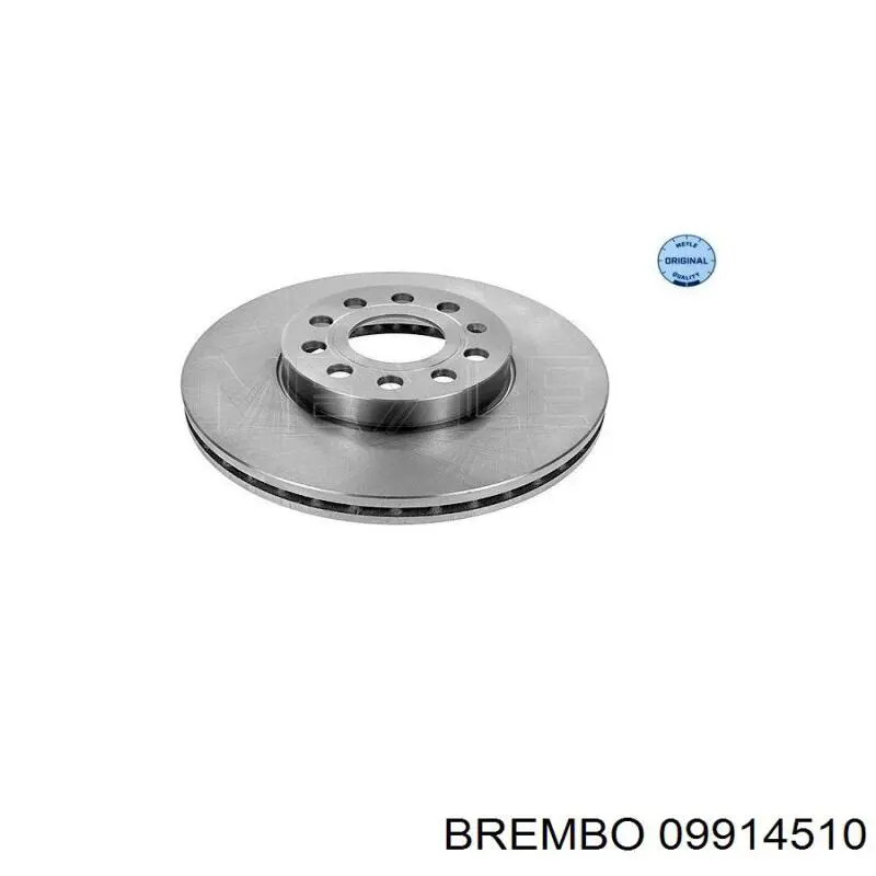 09914510 Brembo Ремкомплект передніх гальм