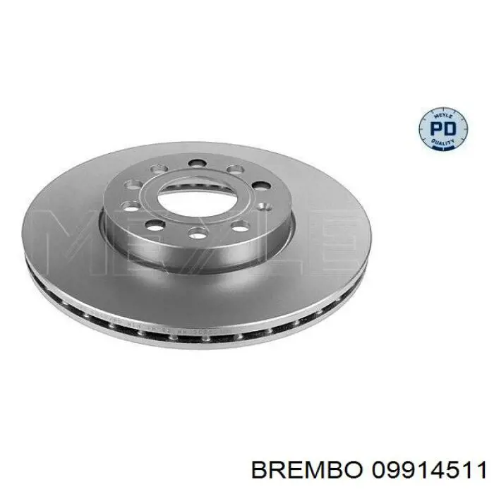 Гальмівні диски передні 09914511 Brembo