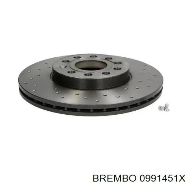 Купити 0991451X Brembo Ремкомплект передніх гальм