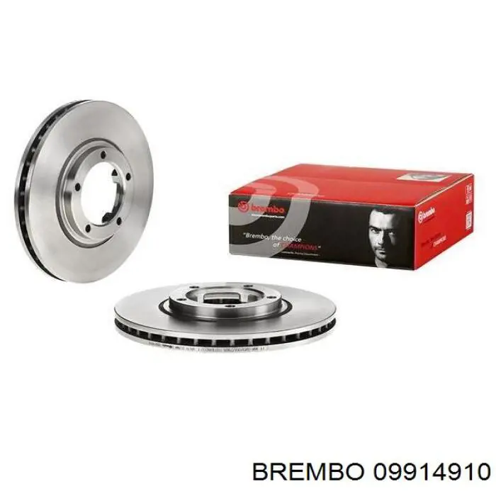 09914910 Brembo диск гальмівний передній
