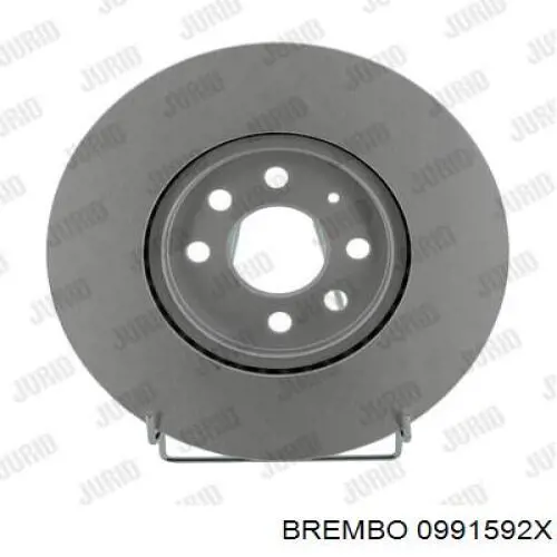 Диск переднього гальма Brembo 0991592X ціна, від 41.81 USD