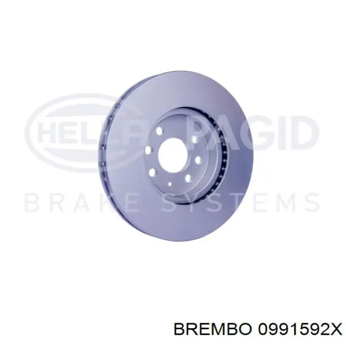 Гальмівні диски передні 0991592X Brembo