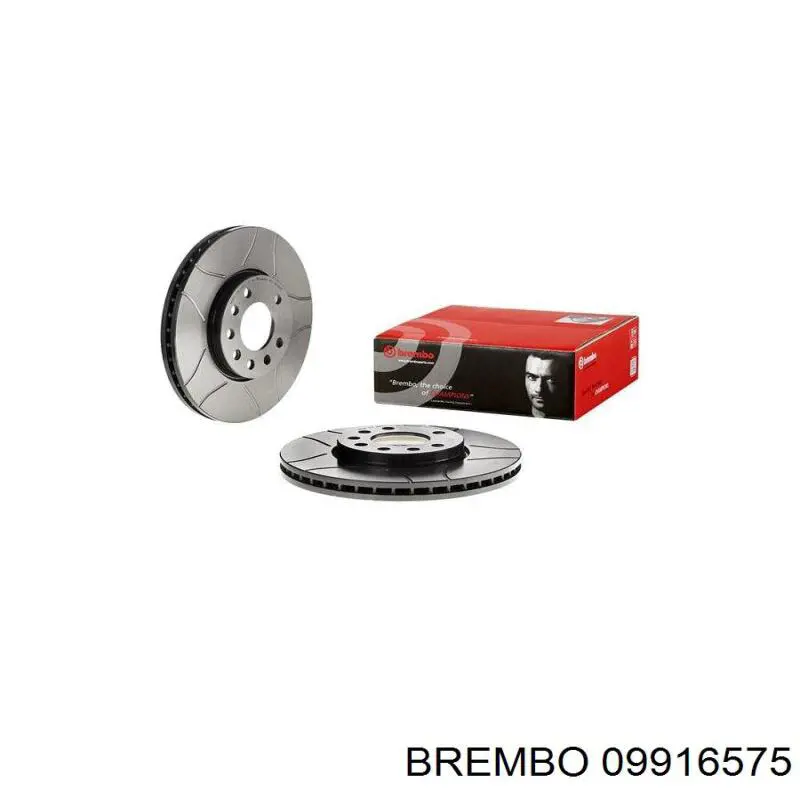 Диск гальмівний передній Brembo 09916575
