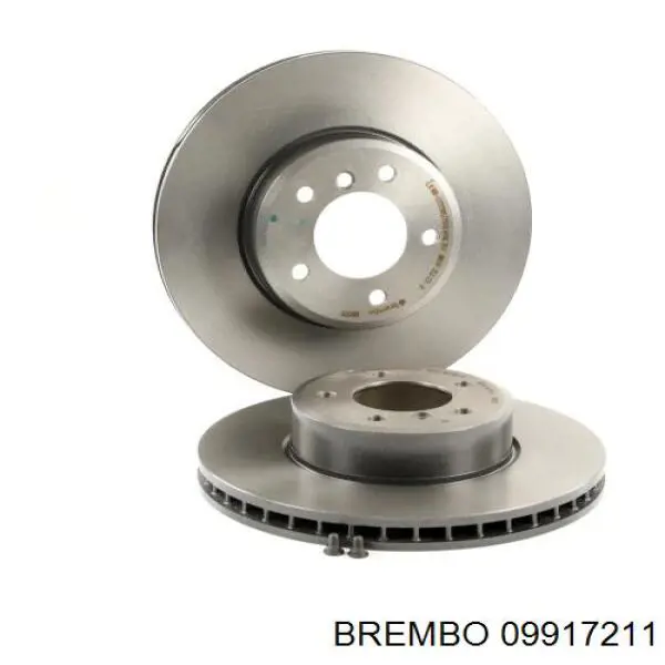 Купити 09917211 Brembo Ротор гальмівний