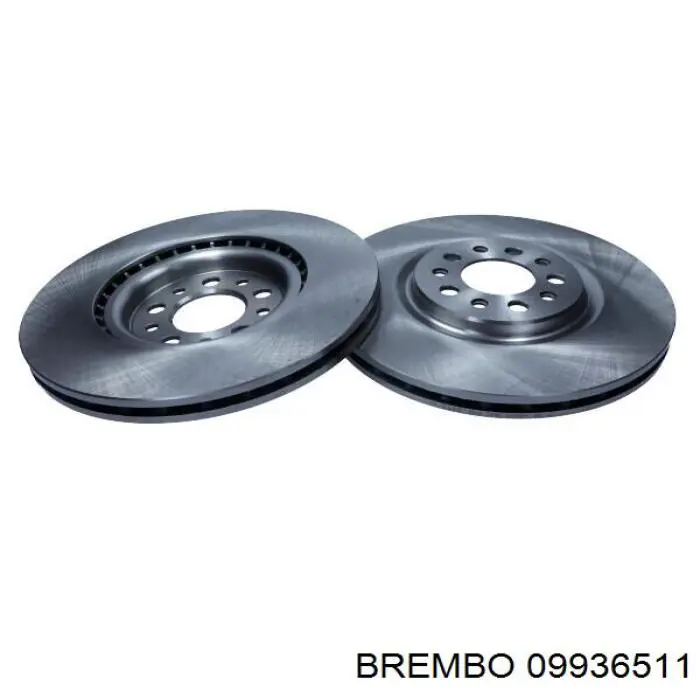 09936511 Brembo диск гальмівний передній