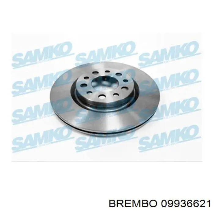 Купити 09936621 Brembo Диск заднього гальма