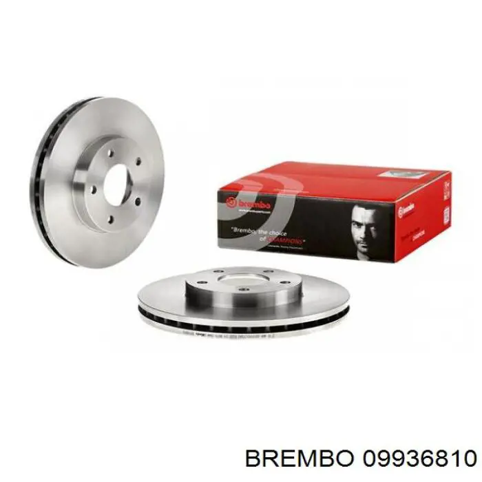 09936810 Brembo диск гальмівний передній