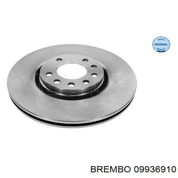 09936910 Brembo диск гальмівний передній