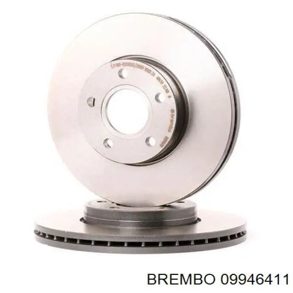 Диск гальмівний передній 09946411 Brembo