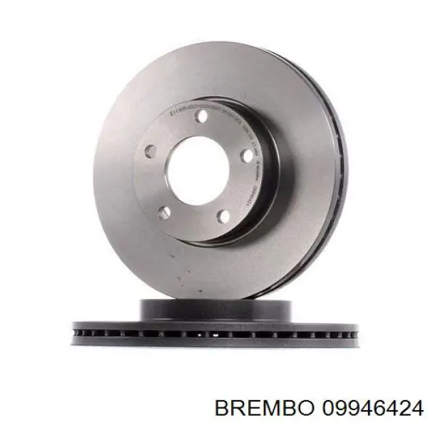 09946424 Brembo Гальмо дискове переднє