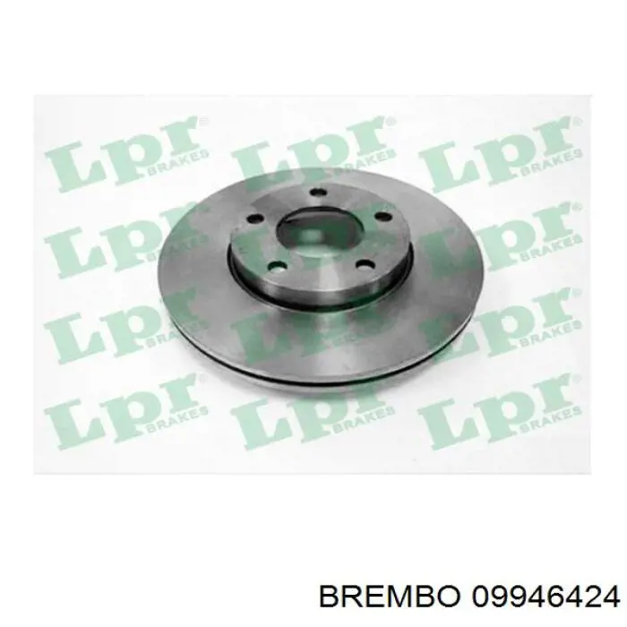 Купити 09946424 Brembo Ротор гальмівний