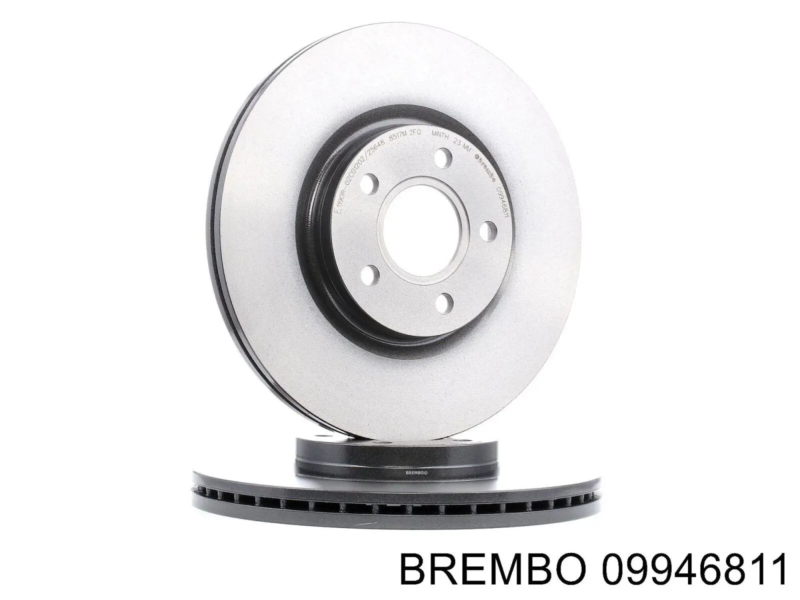 09946811 Brembo диск гальмівний передній