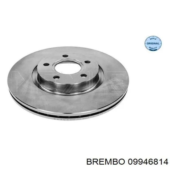 09946814 Brembo диск гальмівний передній