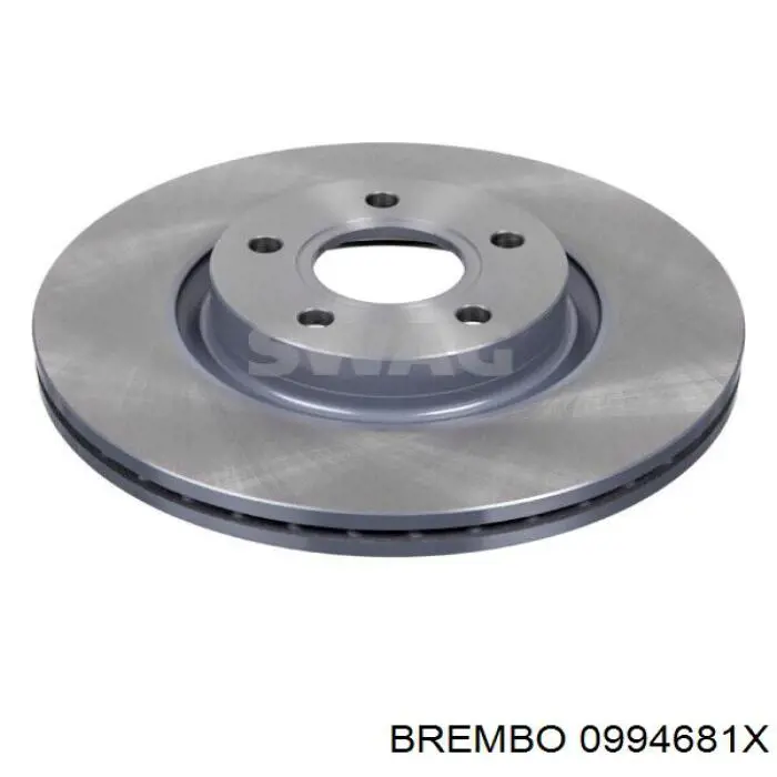 0994681X Brembo Гальмо дискове переднє