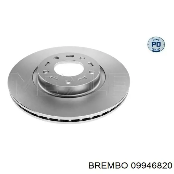 09946820 Brembo Гальмо дискове переднє