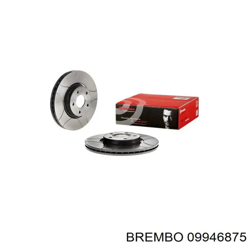 Купити 09946875 Brembo Ротор гальмівний