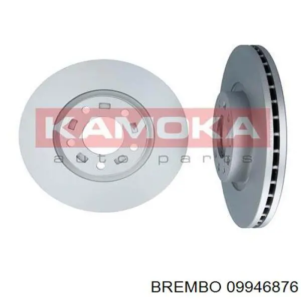 Купити 09946876 Brembo Ротор гальмівний