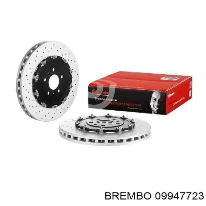 Диск переднього гальма Brembo 09947723 ціна, від 455.37 USD
