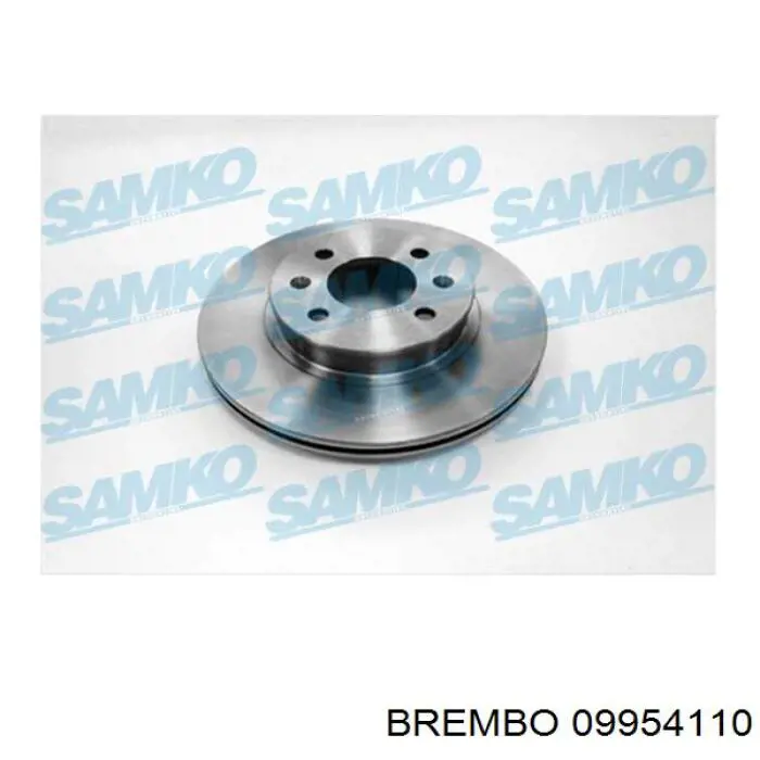 09954110 Brembo Гальмо дискове переднє