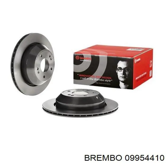 Диск гальмівний передній 09954410 Brembo